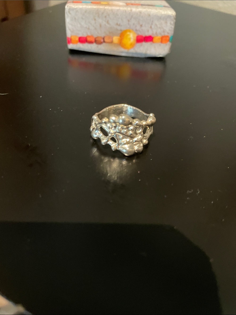 Sterling silver ring - Picture 4 of 4
